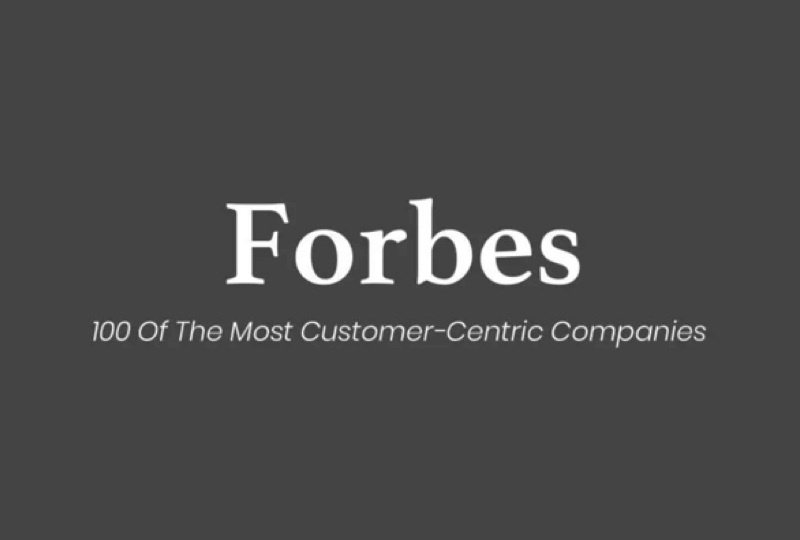 Forbes: 100 of The Most Customer-Centric Companies